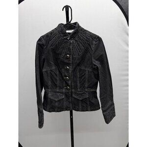 Vintage Spiegel Patterned Y2K Denim Jacket